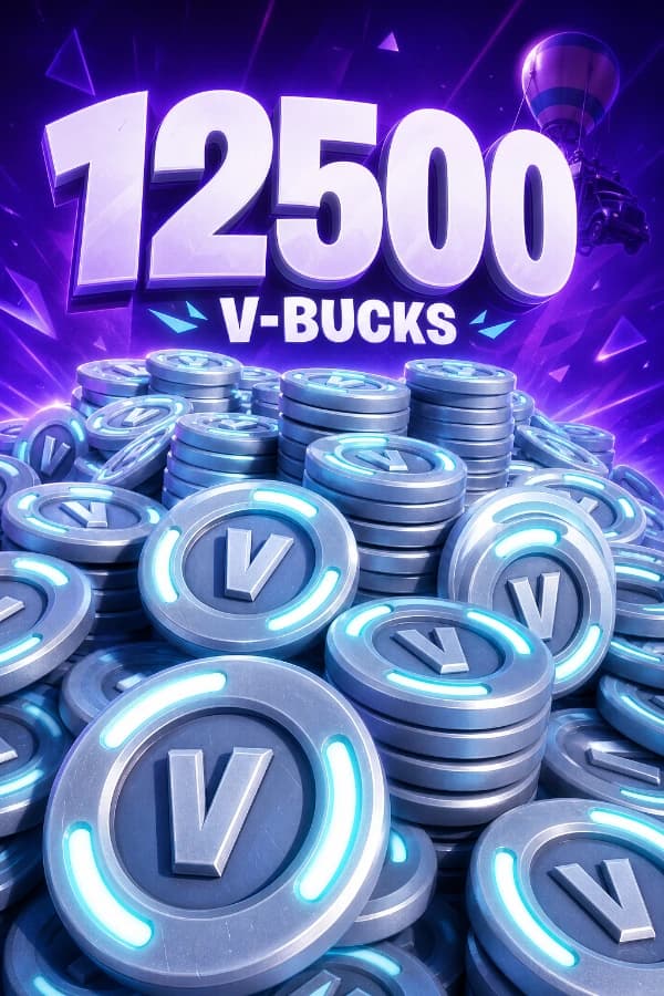 12500 V-Bucks