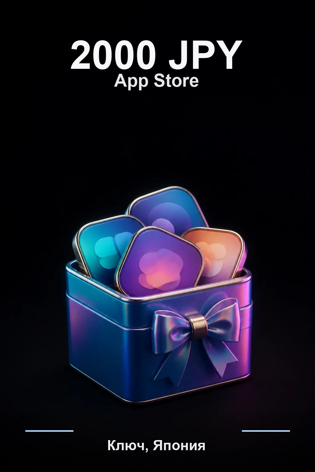JPY 2000 App Store & iTunes Gift Code