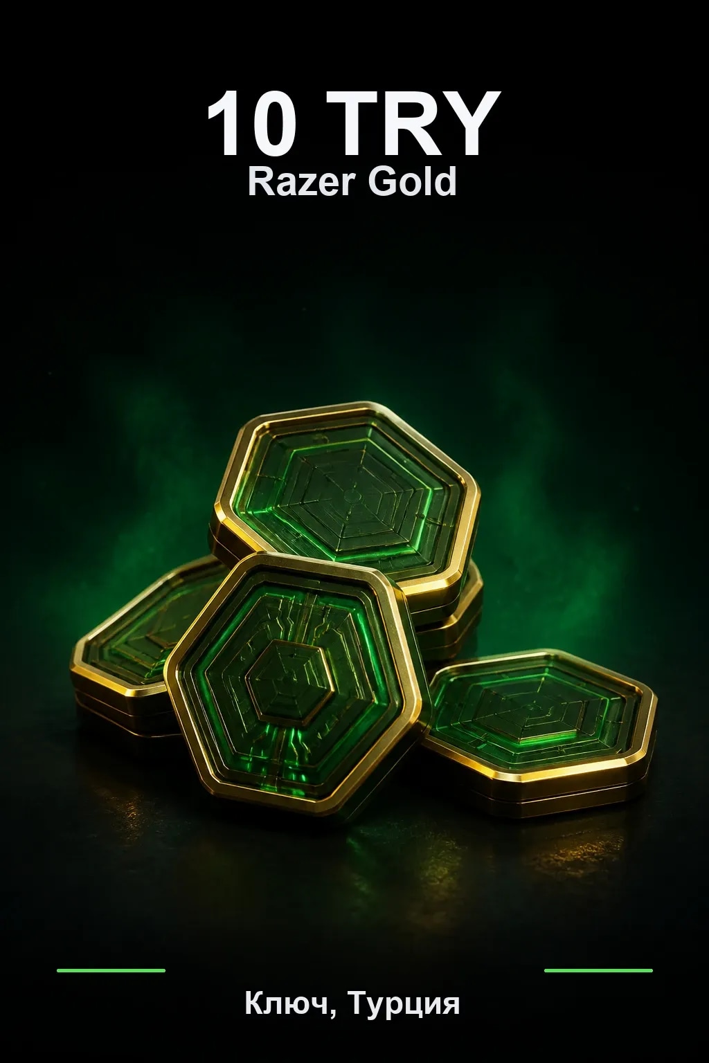 TRY 10 Razer Gold
