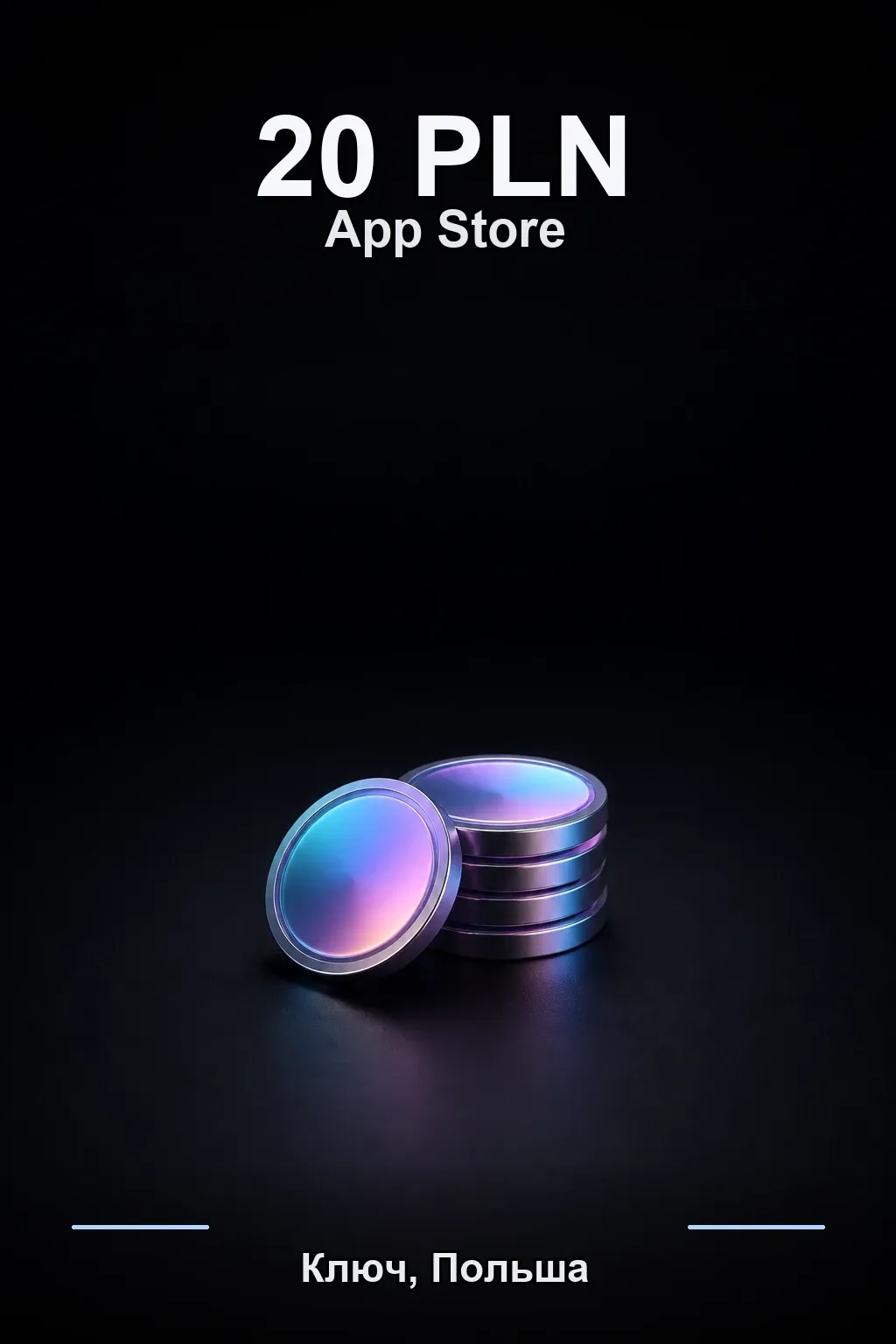 PLN 20 Apple gift card