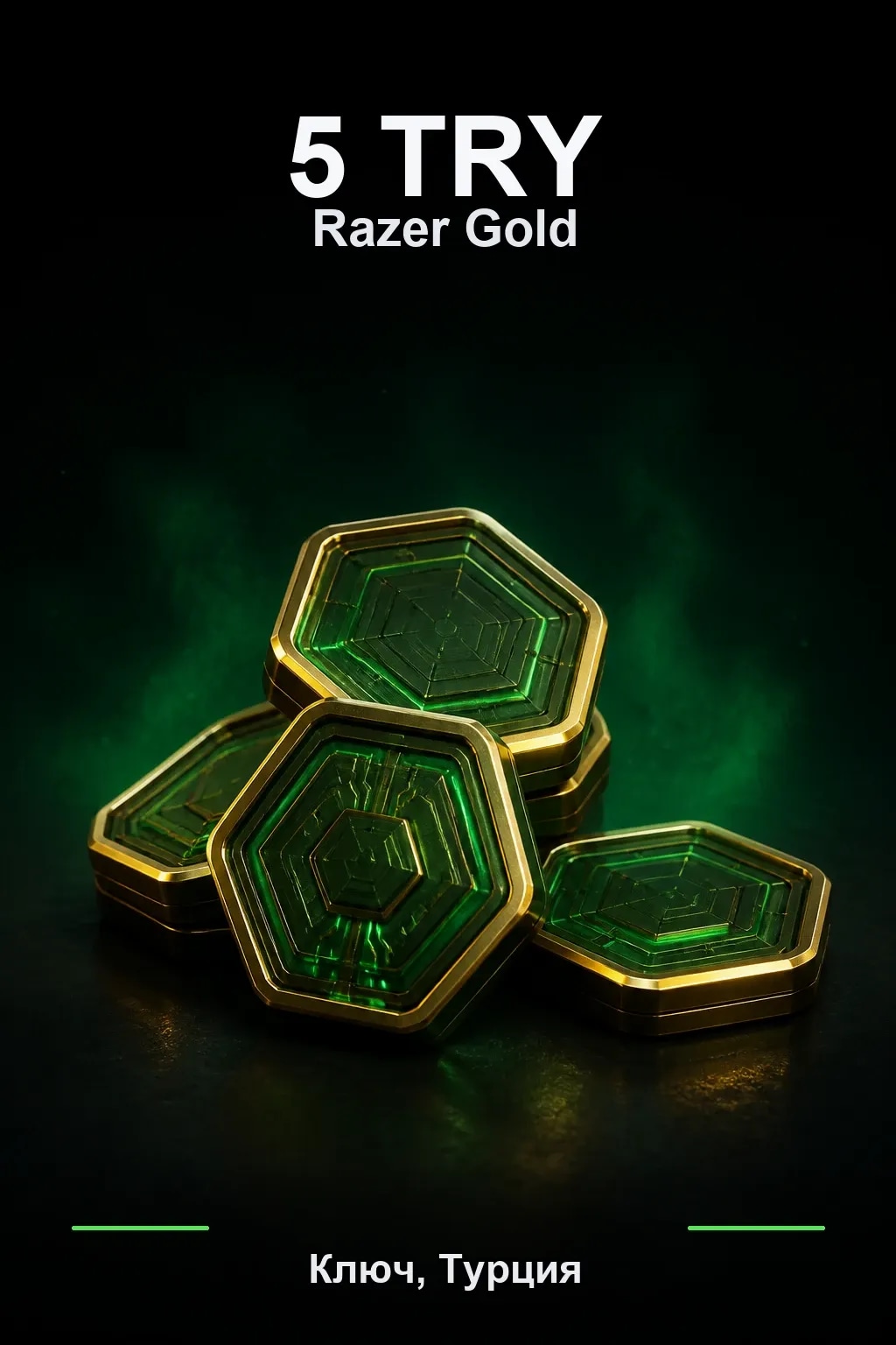 TRY 5 Razer Gold