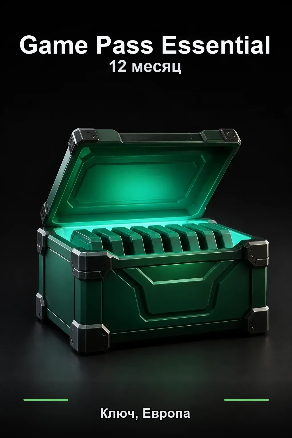 12 месяцев подписки Essential — Европа