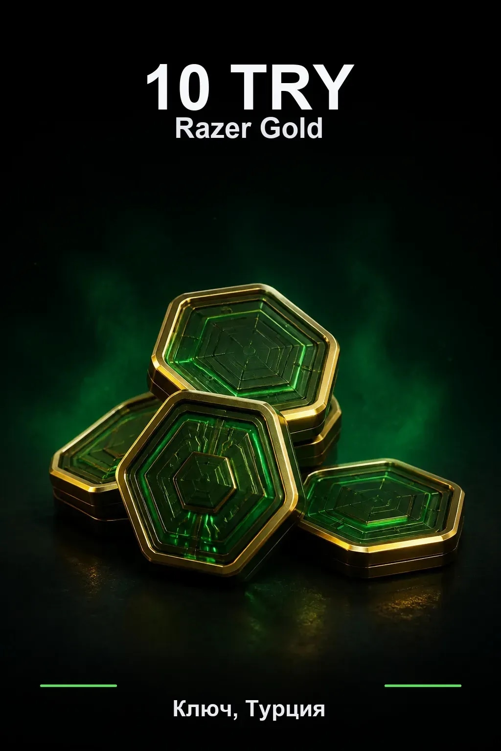 TRY 10 Razer Gold