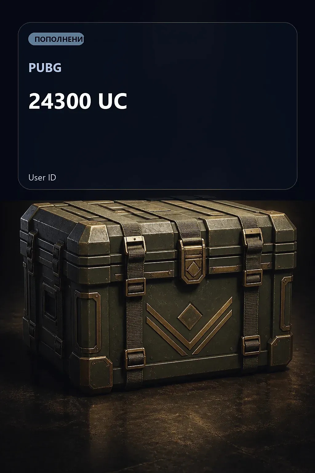 24300 UC — PUBG